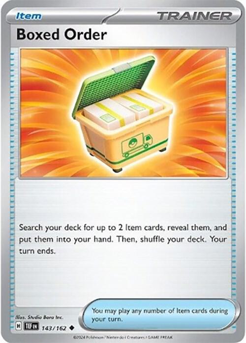 Boxed Order - SV05: Temporal Forces Reverse Holo