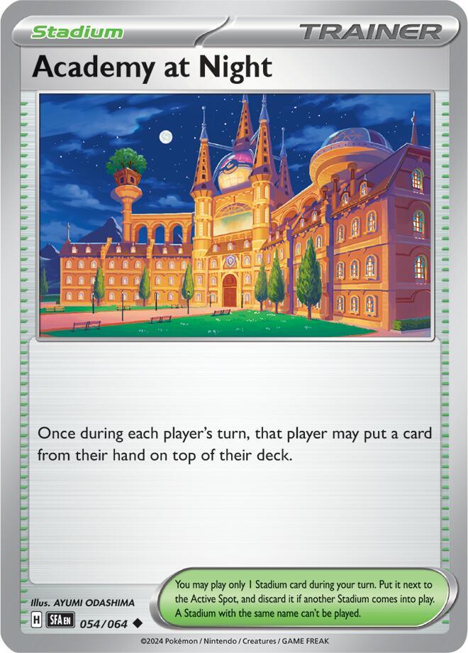 Academy at Night - 054/064 - Shrouded Fable (Reverse Holo)