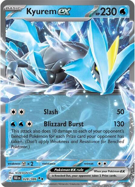 Kyurem ex - 028/086 - Black Bolt