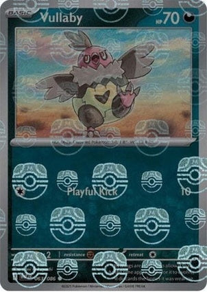 Vullaby - 063/086 - SV: White Flare (WHT) (Master Ball Pattern)
