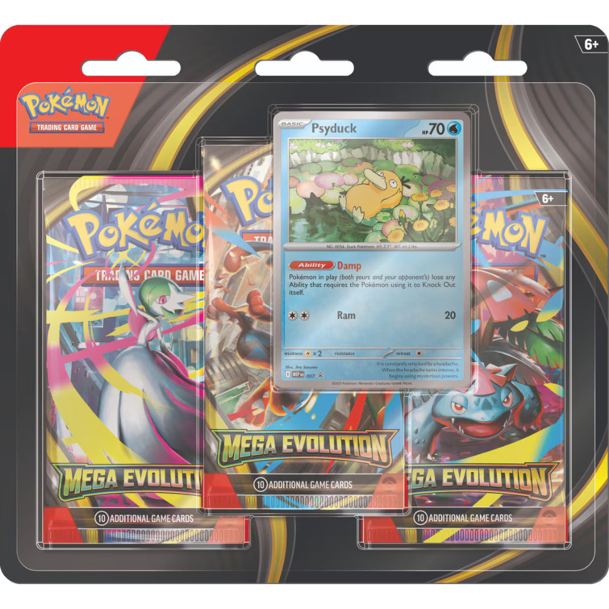 Pokémon: Mega Evolution - 3-Pack Blister