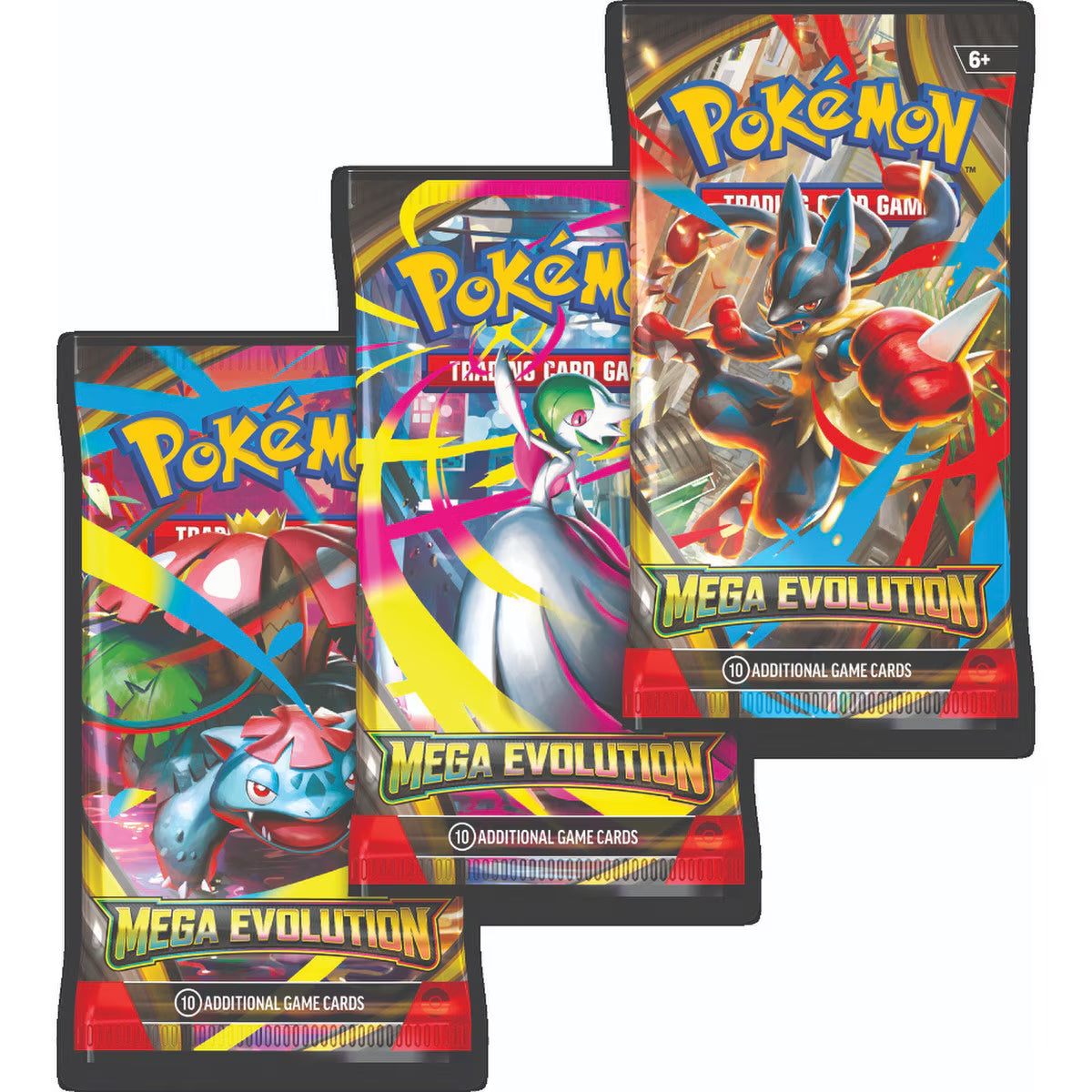 Pokémon: Mega Evolution - 3-Pack Blister