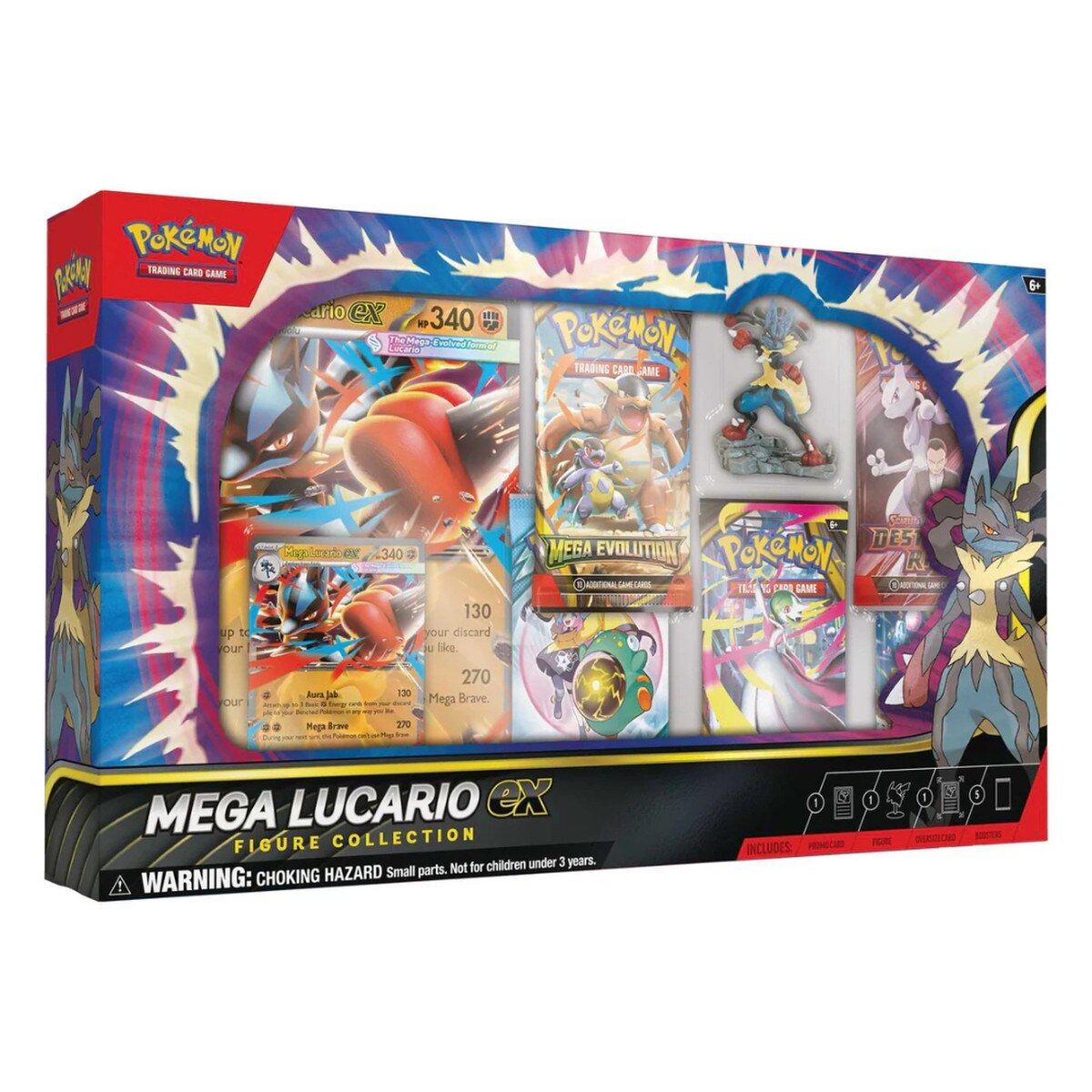 Pokémon: Mega Lucario ex Figure Collection