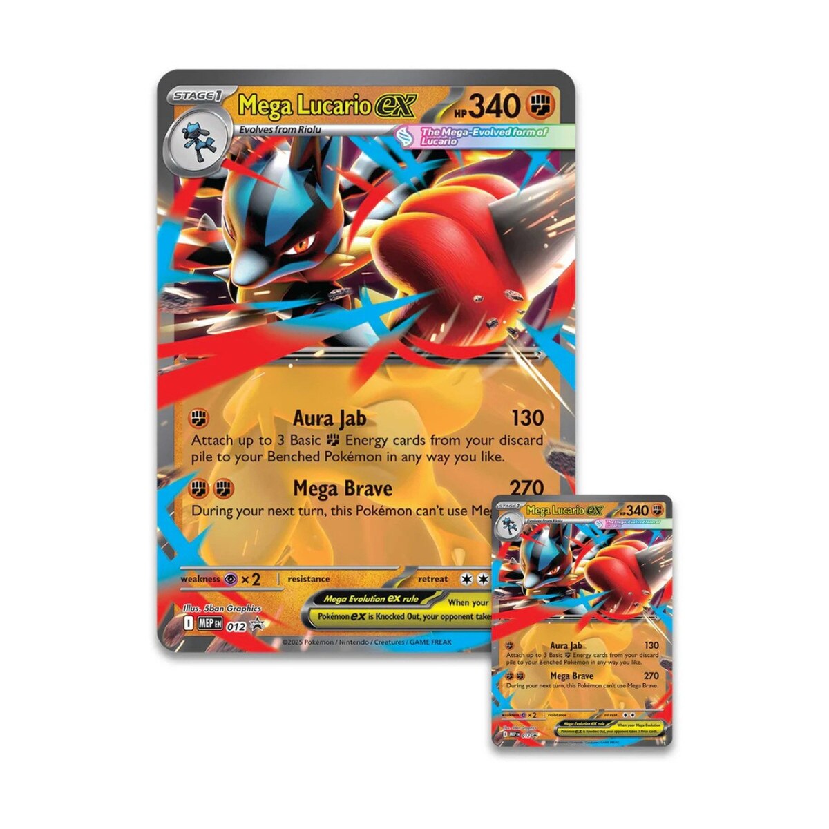 Pokémon: Mega Lucario ex Figure Collection