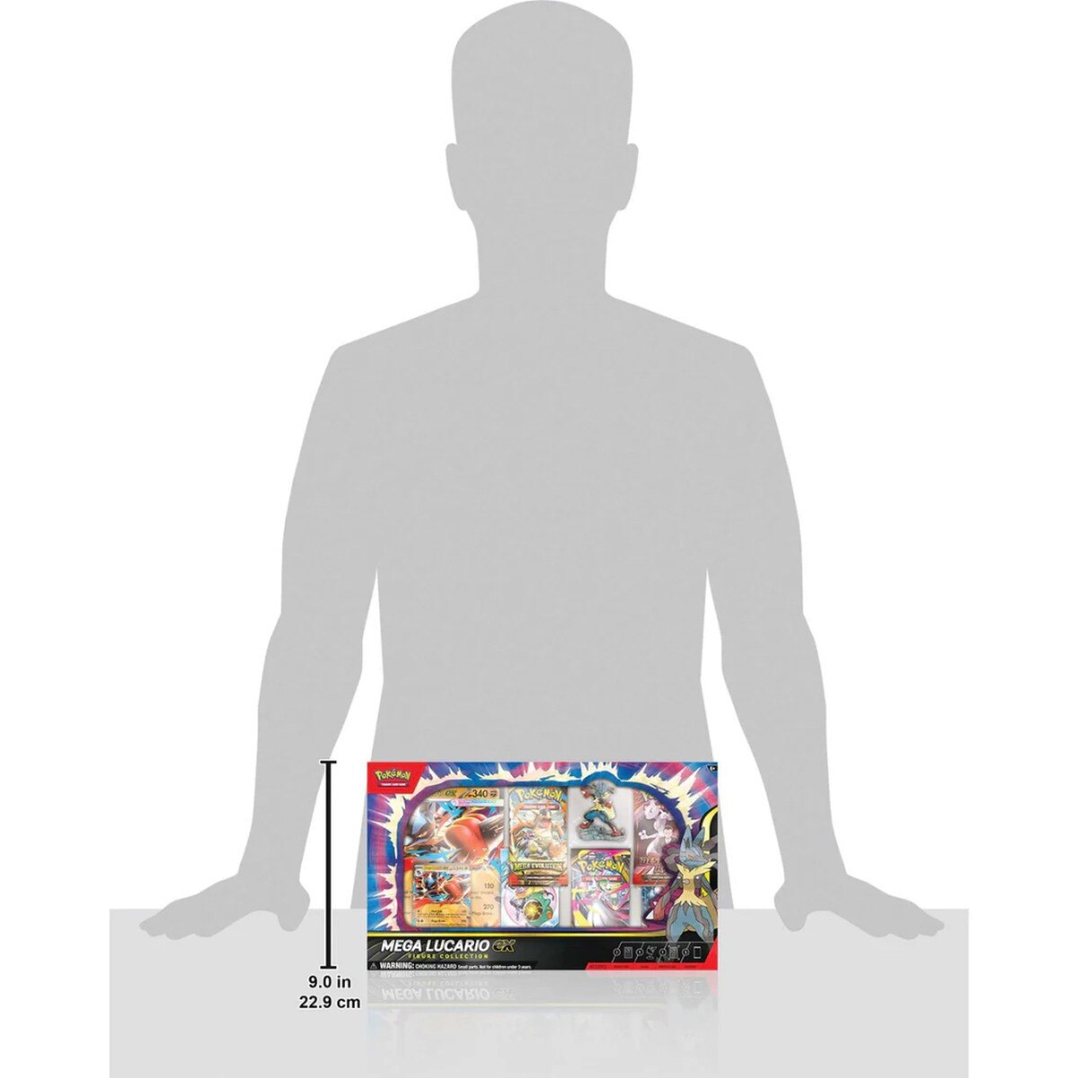 Pokémon: Mega Lucario ex Figure Collection