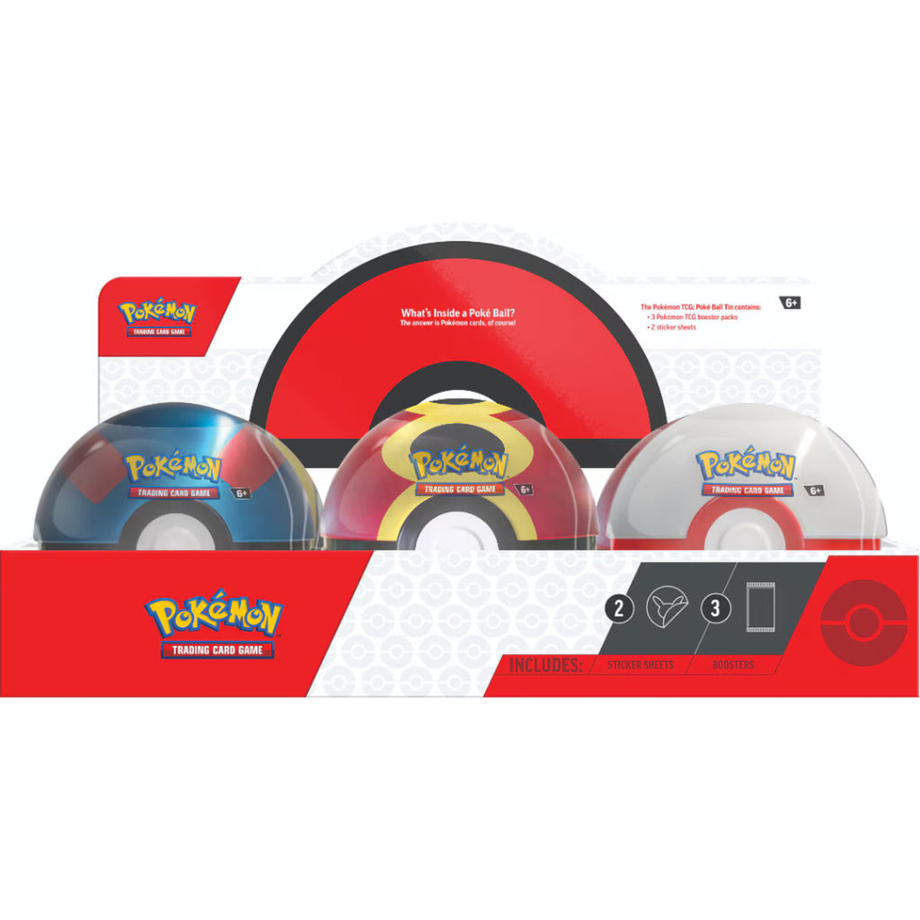 Pokémon: 2025 Poké Ball Tins