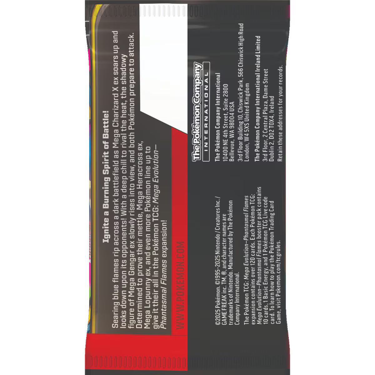 Pokémon: Mega Evolution—Phantasmal Flames - Booster Pack