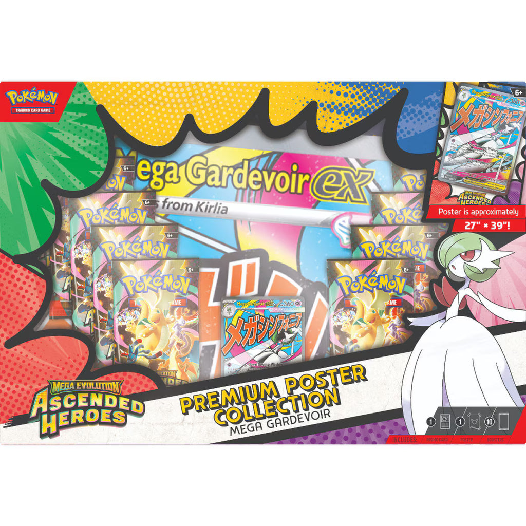 Pokémon TCG: Mega Evolution–Ascended Heroes Premium Poster