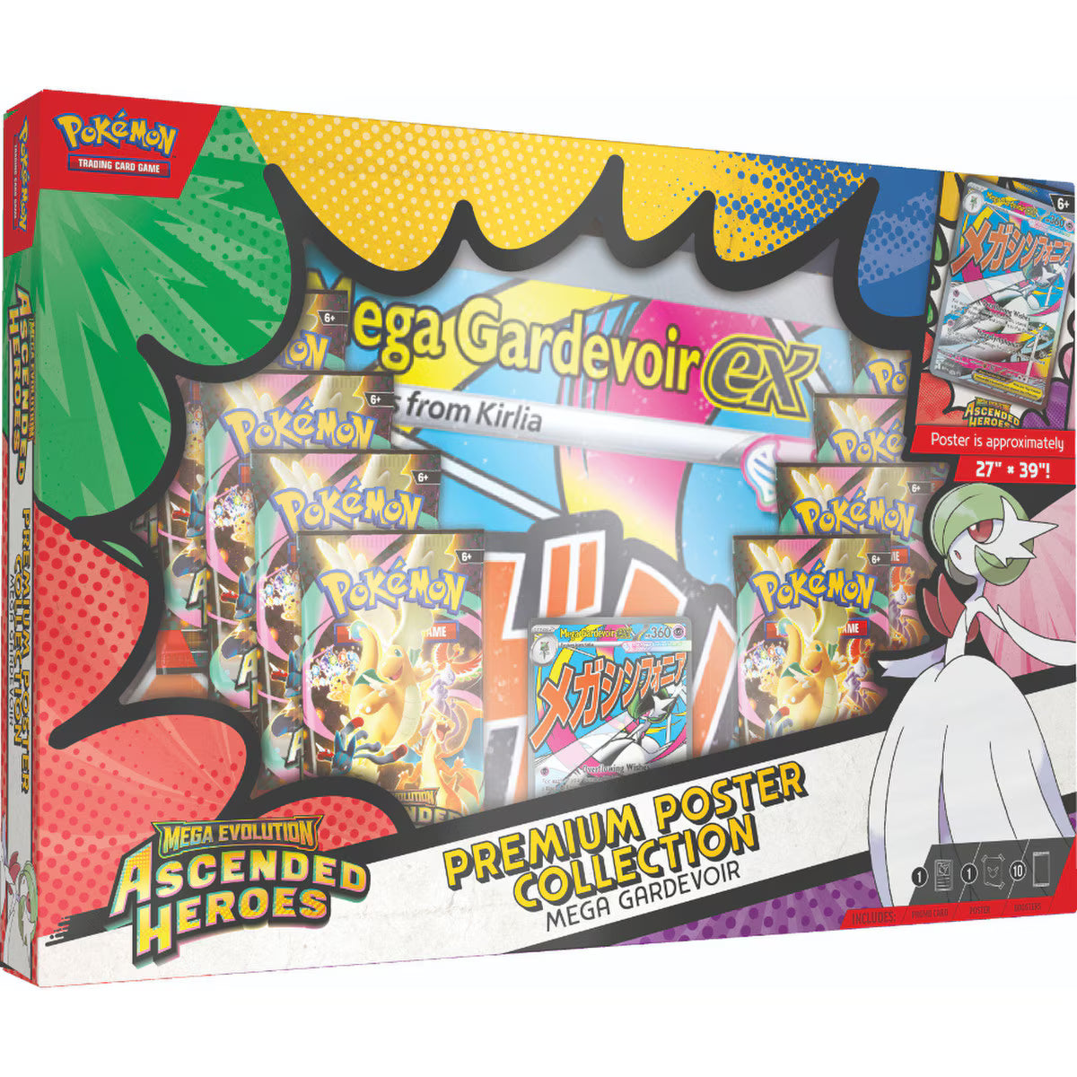Pokémon TCG: Mega Evolution–Ascended Heroes Premium Poster