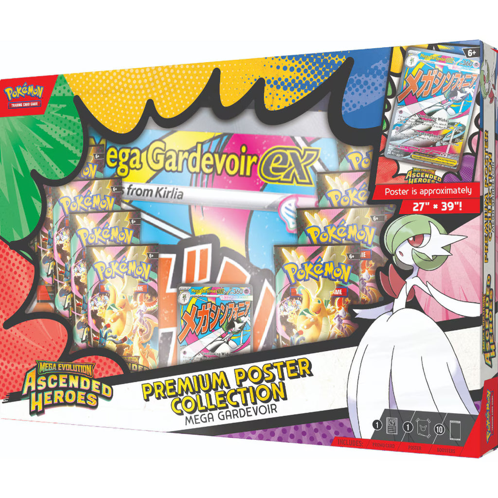 Pokémon TCG: Mega Evolution–Ascended Heroes Premium Poster