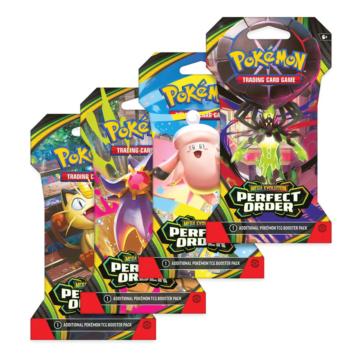 Pokémon: Mega Evolution—Perfect Order: Sleeved Booster Pack