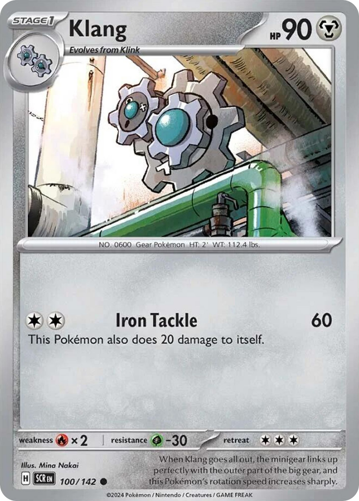 Klang- 100/142 - Stellar Crown (Reverse Holo)