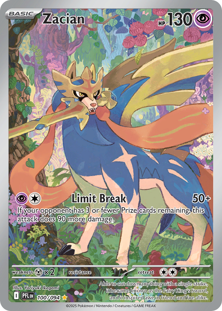 Zacian - 100/094 - Phantasmal Flames (PFL)
