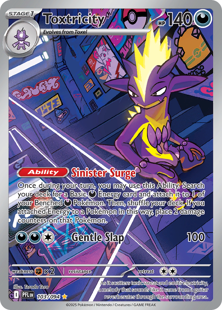 Toxtricity - 103/094 - Phantasmal Flames (PFL)