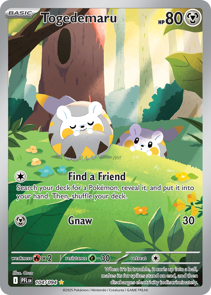 Togedemaru - 104/094 - Phantasmal Flames (PFL)