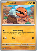 Trapinch- 104/191 - Surging Sparks (Reverse Holo)