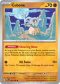 Cubone - 104/165 -SV: Scarlet & Violet 151 (MEW)