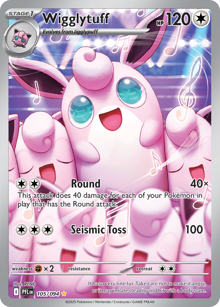 Wigglytuff - 105/094 - Phantasmal Flames (PFL)