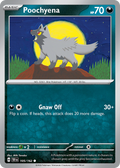 Poochyena - 105/162 - Temporal Forces (Reverse Holo)