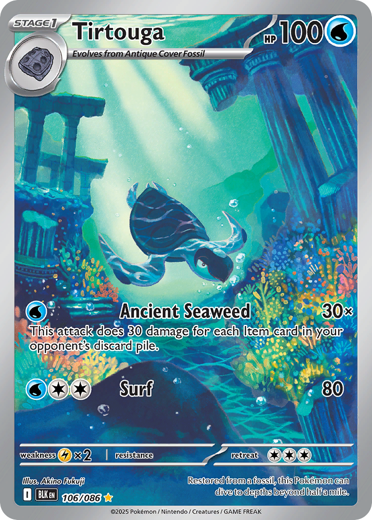 Tirtouga - 106/086 - SV: Black Bolt (BLK)