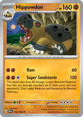 Hippowdon - 106/182 - Destined Rivals (Reverse Holo)