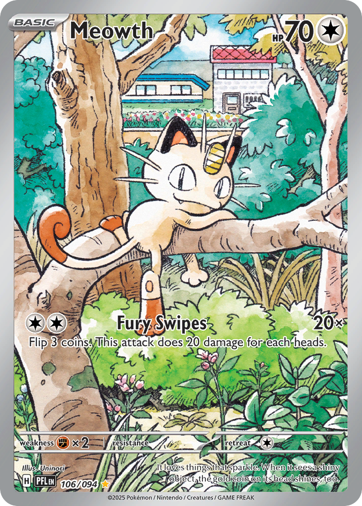 Meowth - 106/094 - Phantasmal Flames (PFL)