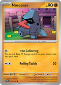 Nosepass - 107/197 - Obsidian Flames (Reverse Holo)
