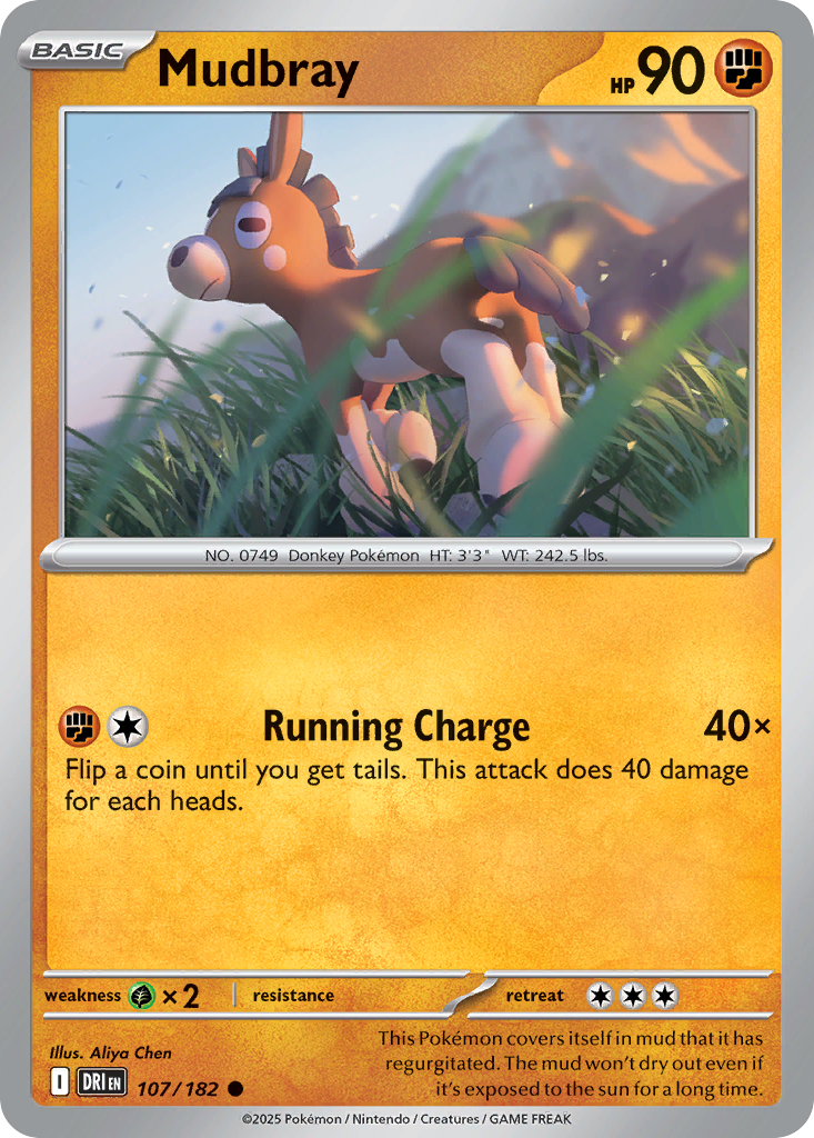 Mudbray - 107/182 - Destined Rivals (Reverse Holo)