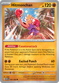 Hitmonchan - 107/165 -SV: Scarlet & Violet 151 (MEW) (Reverse Holo)