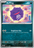 Koffing - 109/165 -SV: Scarlet & Violet 151 (MEW) (Reverse Holo)