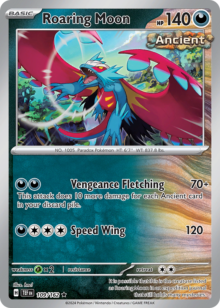 Roaring Moon - 109/162 - Temporal Forces (Holo)