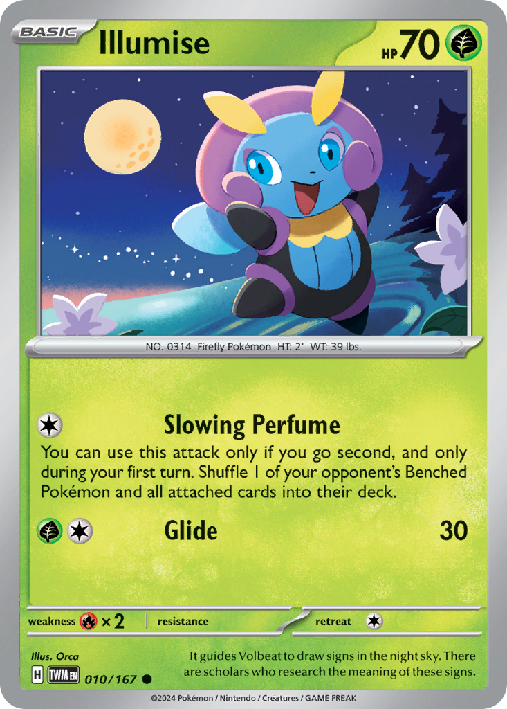 Illumise - 010/167 - Twilight Masquerade (Reverse Holo)