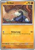Drilbur - 111/197 - Obsidian Flames (Reverse Holo)