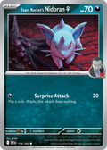 Team Rocket's Nidoran F - 114/182 - Destined Rivals (Reverse Holo)