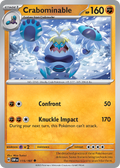 Crabominable - 115/197 - Obsidian Flames (Reverse Holo)