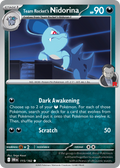 Team Rocket's Nidorina - 115/182 - Destined Rivals (Reverse Holo)