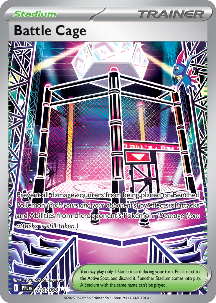 Battle Cage - 116/094 - Phantasmal Flames (PFL)