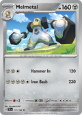 Melmetal - 117/162 - Temporal Forces (Reverse Holo)