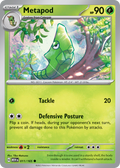 Metapod - 011/165 -SV: Scarlet & Violet 151 (MEW) (Reverse Holo)