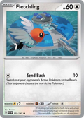 Fletchling- 121/142 - Stellar Crown (Reverse Holo)