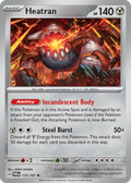 Heatran - 123/167 - Twilight Masquerade (Holo)