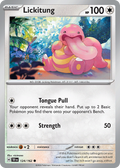 Lickitung - 124/162 - Temporal Forces (Reverse Holo)