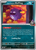 Team Rocket's Koffing - 125/182 - Destined Rivals (Reverse Holo)