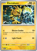 Electabuzz - 125/165 -SV: Scarlet & Violet 151 (MEW)