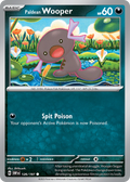 Paldean Wooper - 126/197 - Obsidian Flames (Reverse Holo)