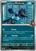 Team Rocket's Murkrow - 127/182 - Destined Rivals (Reverse Holo)