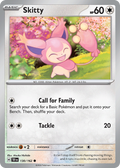 Skitty - 130/162 - Temporal Forces (Reverse Holo)