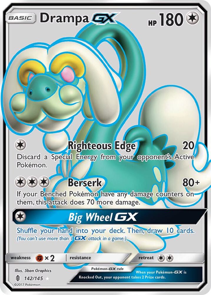 Drampa GX - 142/145 - SM - Guardians Rising