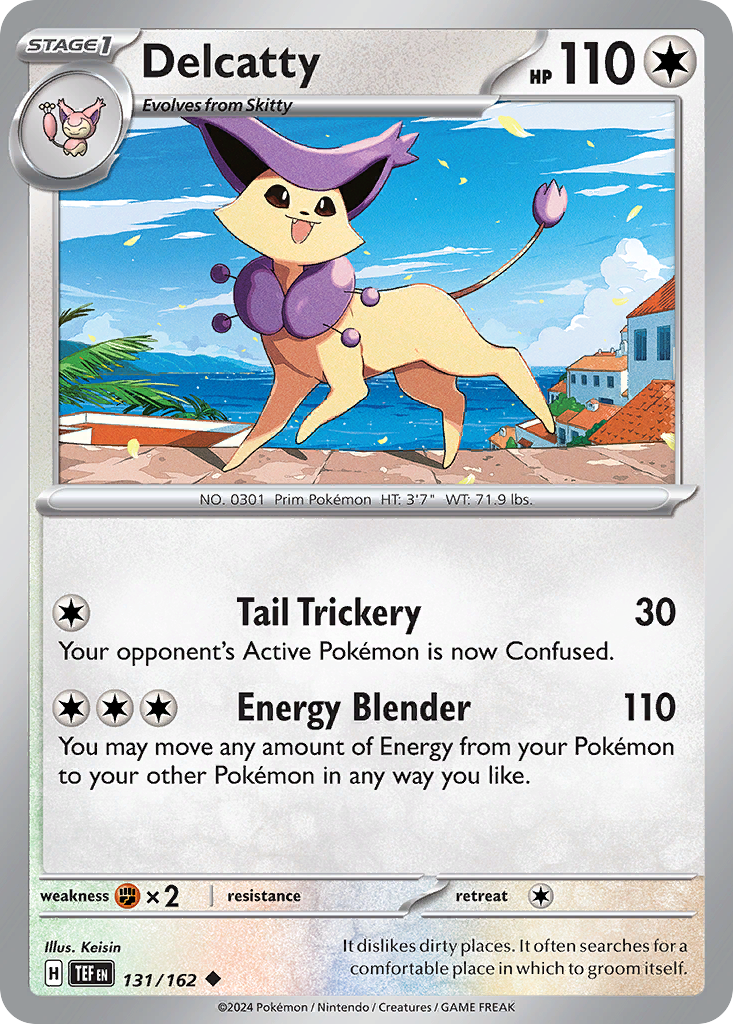 Delcatty - 131/162 - Temporal Forces (Reverse Holo)