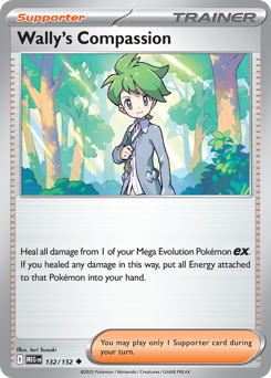 Wally's Compassion - 132/132 - Mega Evolution (MEG)
